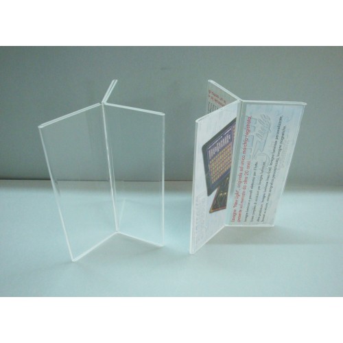Portaritratto da banco a T, trifacciale -H 21 x L 8 (a faccia)